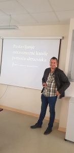 Održano predavanje "Postavljanje intravenozne kanile pomoću ultrazvuka" - prikaz prezentacije