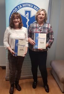 Djelatnice kojima su uručena priznanja za dispečera godina