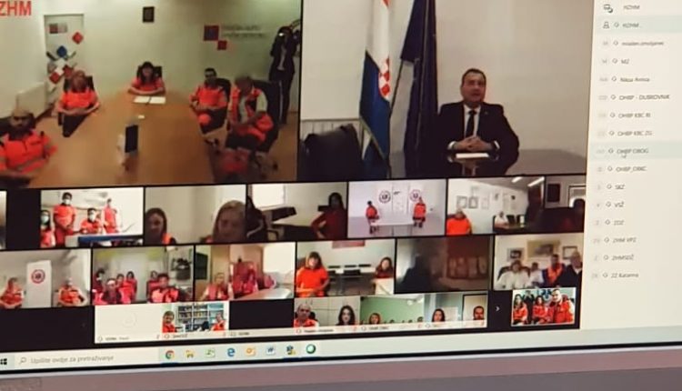 Djelatnici Zavoda na Virtualni Nacionalni dan hitne medicinske službe